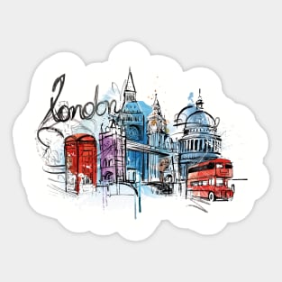 London City Art Sticker